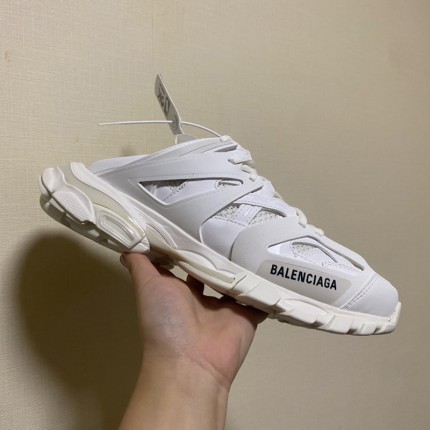 Balenciaga Track Mule White