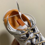 Balenciaga Track Mule White / Orange