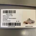 Balenciaga Track Mule White / Orange