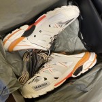 Balenciaga Track Mule White / Orange