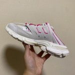 Balenciaga Track Mule White / Rose