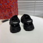 Balenciaga Track Sandal Rubber Black