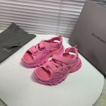 Balenciaga Track Sandal Rubber Pink