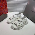 Balenciaga Track Sandal Rubber White