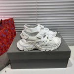 Balenciaga Track Sandal Rubber White