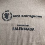 Balenciaga WFP T-shirt Medium Fit in Brown