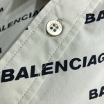 Balenciaga Year Of The Tiger Typo Shirt Normal Fit in Beige