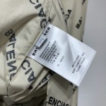 Balenciaga Year Of The Tiger Typo Shirt Normal Fit in Beige