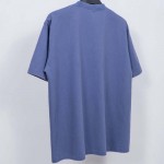 Balenciaga Enjoy Paris T-Shirt Oversized in Faded Blue