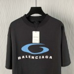 Balenciaga Loop Sports Icon T-shirt Medium Fit in Black