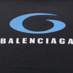 Balenciaga Loop Sports Icon T-shirt Medium Fit in Black