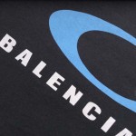 Balenciaga Loop Sports Icon T-shirt Medium Fit in Black