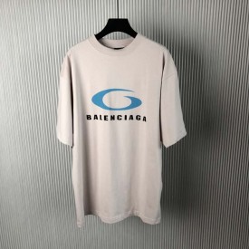 Balenciaga Loop Sports Icon T-shirt Medium Fit in White