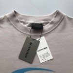 Balenciaga Loop Sports Icon T-shirt Medium Fit in White