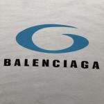 Balenciaga Loop Sports Icon T-shirt Medium Fit in White