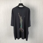 Balenciaga Paris Liberty T-Shirt Medium Fit in black