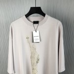 Balenciaga Paris Liberty T-Shirt Medium Fit in off white