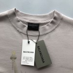 Balenciaga Paris Liberty T-Shirt Medium Fit in off white