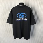 Balenciaga Surfer T-Shirt Medium Fit in black and blue