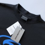 Balenciaga Surfer T-Shirt Medium Fit in black and blue