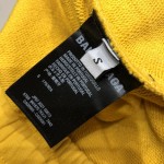 Balenciaga Men's Political Campaign Sweat Shorts in Yellow