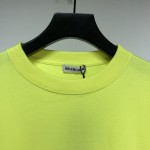 Balenciaga Regular Political Campaign T-shirt in green jersey 