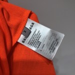 Balenciaga Regular Political Campaign T-shirt in orange jersey 