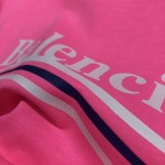 Balenciaga Regular Political Campaign T-shirt in pink jersey 