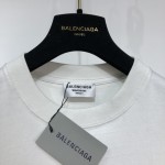 Balenciaga Regular Political Campaign T-shirt in white jersey 