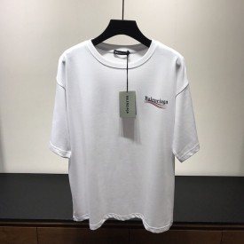 Replica Balenciaga logo printed t shirt