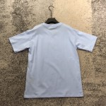 Balenciaga BB Regular Fit T-shirt in Blue