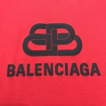 Balenciaga BB Regular Fit T-shirt in Red