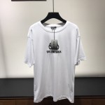 Balenciaga BB Regular Fit T-shirt in White