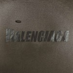 Balenciaga Caps Destroyed Flatground T-shirt Brown