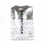 Balenciaga Caps Destroyed Flatground T-shirt Brown