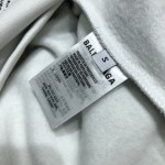 Balenciaga Dry Cleaning Hooded T-shirt in White 