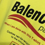 Balenciaga Dry Cleaning Hooded T-shirt in Yellow 