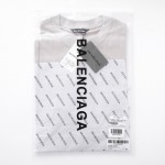 Balenciaga Logo Medium Fit T-shirt in Beige