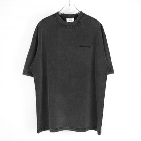 Replica Balenciaga Logo Medium Fit T-shirt