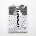 Balenciaga Logo Medium Fit T-shirt Black