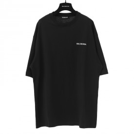 Replica Balenciaga Logo Medium Fit T-shirt