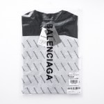 Balenciaga Logo Medium Fit T-shirt in Black