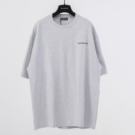 Replica Balenciaga Logo Medium Fit T-shirt