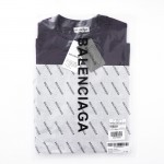 Balenciaga Logo Medium Fit T-shirt in Purple