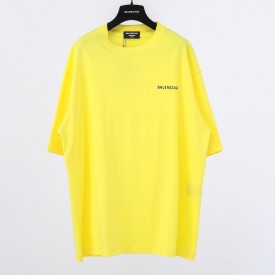 Replica Balenciaga Logo Medium Fit T-shirt