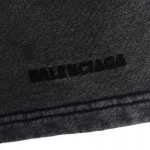 Balenciaga Logo Medium Fit Short Black