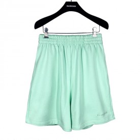 Balenciaga Logo Medium Fit Short Green