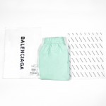 Balenciaga Logo Medium Fit Short Green