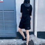 Balenciaga Logo Medium Fit Short in Black