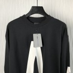 Balenciaga Music Archive Series Connected Long Sleeve T-shirt Oversized in Black